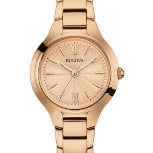 FINAL SALE! Bulova Rose Gold Classic 28mm Watch // Perfect for Christmas